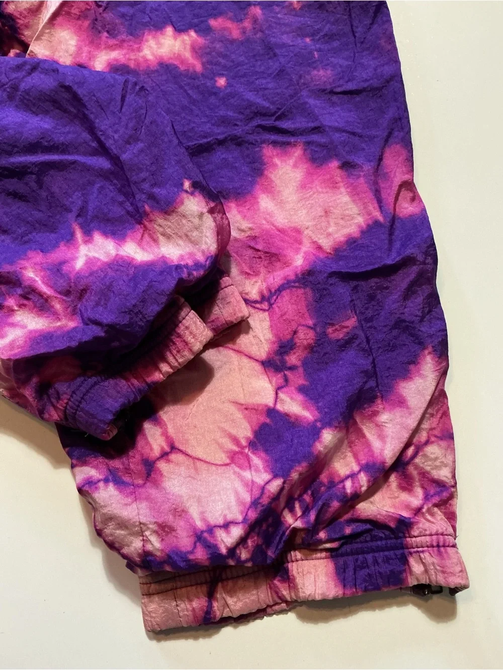 Vintage Milano Sport Tie Dye Windbreaker Nylon Multicolored Track Pants